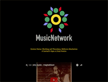 Tablet Screenshot of musicnetwork.org